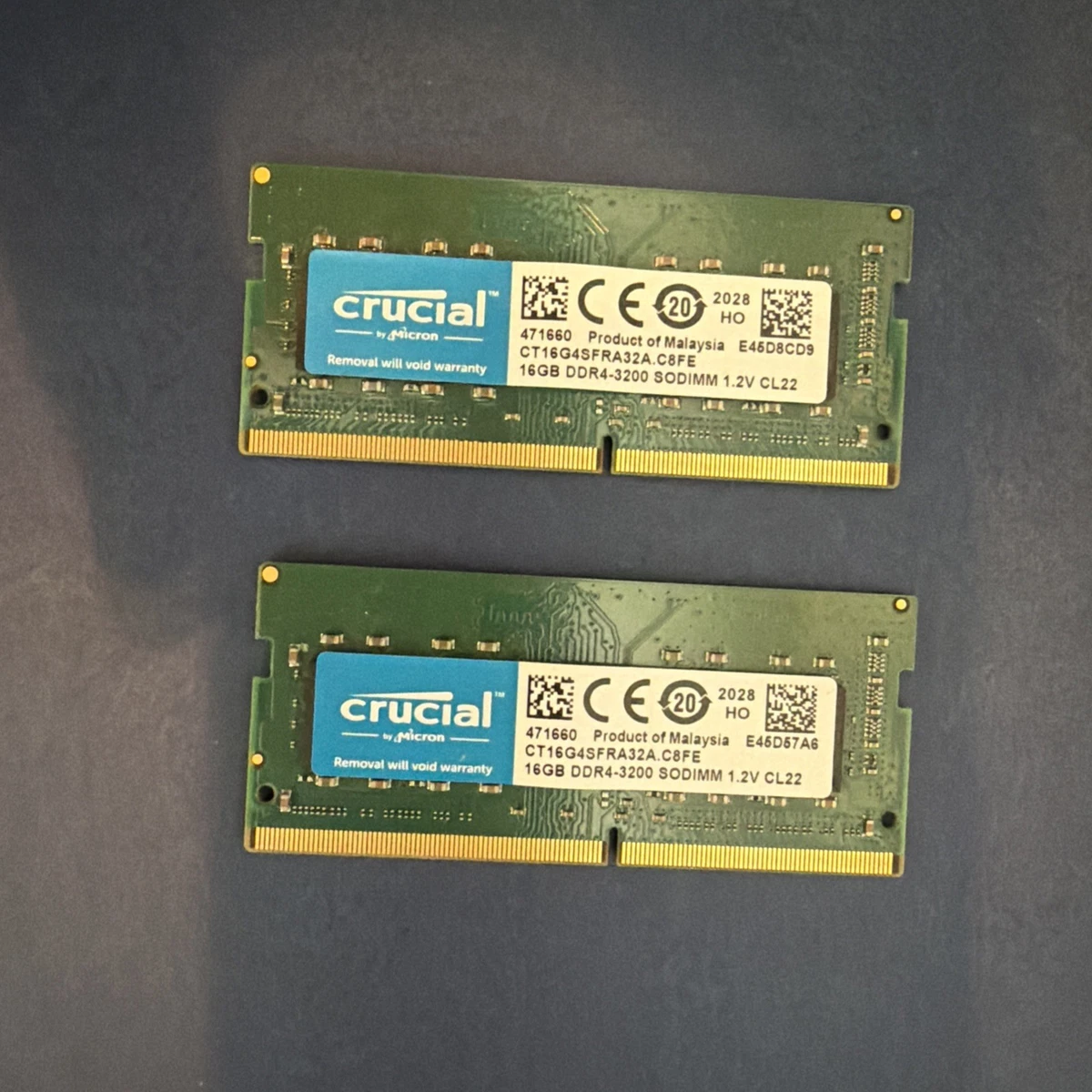Crucial DDR4 SDRAM 32 GB Total Capacity Memory (RAM) for sale - eBay