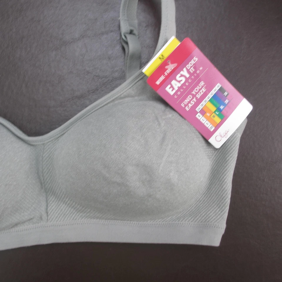 Sujetador Olga para mujer gris medio fácil de hacer GM3911A sin cables cómodo elástico Foto 4 de 4