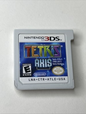 Nintendo 3DS Tetris Axis Cartridge