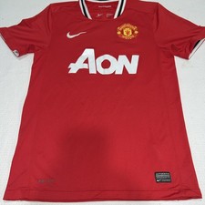 Vintage Y2K Nike Manchester United Nemanja Vidic #15 Soccer Jersey Authentic 👍