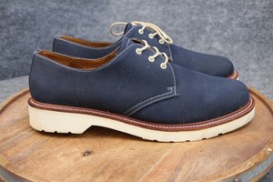 Dr. Martens Windser Lester Men\'s US 8 Womens 9 Blue Docs Loafers Oxford Dr. Martens Windser Lester Navy Blue Canvas Mens Size 10 US  main image 3