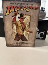 Indiana Jones Raiders o th Lost Ark Temple of Doom Last Crusade 4 DVD Box Set