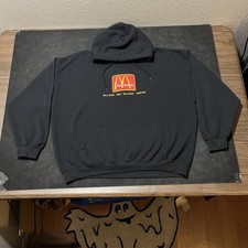 Cactus Jack Travis Scott x McDonalds Brown Cj Smile Hoodie Large I?m Loving It