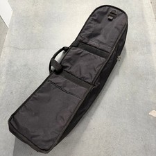 Black Padded Gig Bag Carry Case for Instrument or Equipment Storage