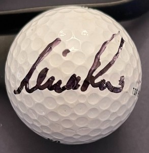 Nick Price - Autographed Personal Precept Golf Ball - Signed at 2002 Masters