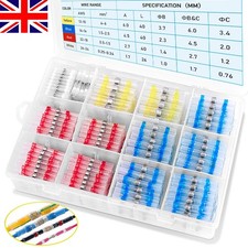 50-500x Car Solder Seal Sleeve Heat Shrink Wire Connectors Waterproof Terminals