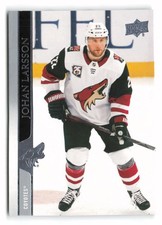 2020-21 Upper Deck #507 Johan Larsson Arizona Coyotes