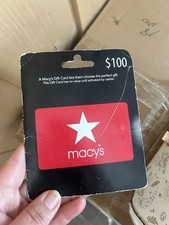 $100 Macys Gift Card