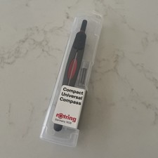 Rotring S0676530 Compact Compass Set Two Pieces - New & Sealed