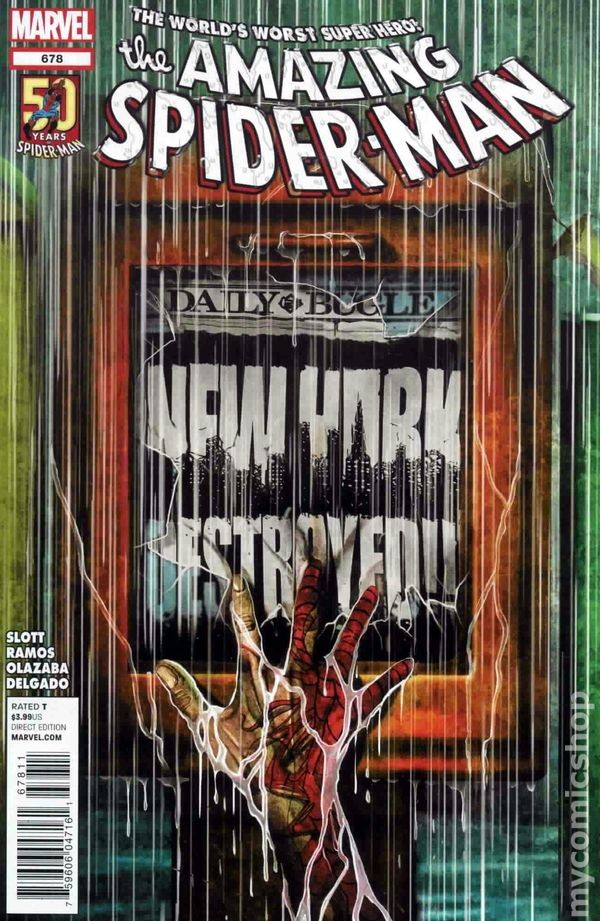 Amazing Spider-Man #678A DelMundo FN 2012