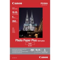 Canon SG-201 / 1686B072 / Semi-Gloss Satin Fotopapier Weiß (10,2 X 15,2Cm, 4 X 6