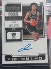 JALEN WILSON 2023-24 CONTENDERS ROOKIE TICKET AUTOGRAPH RC AUTO Sp Invest Nets
