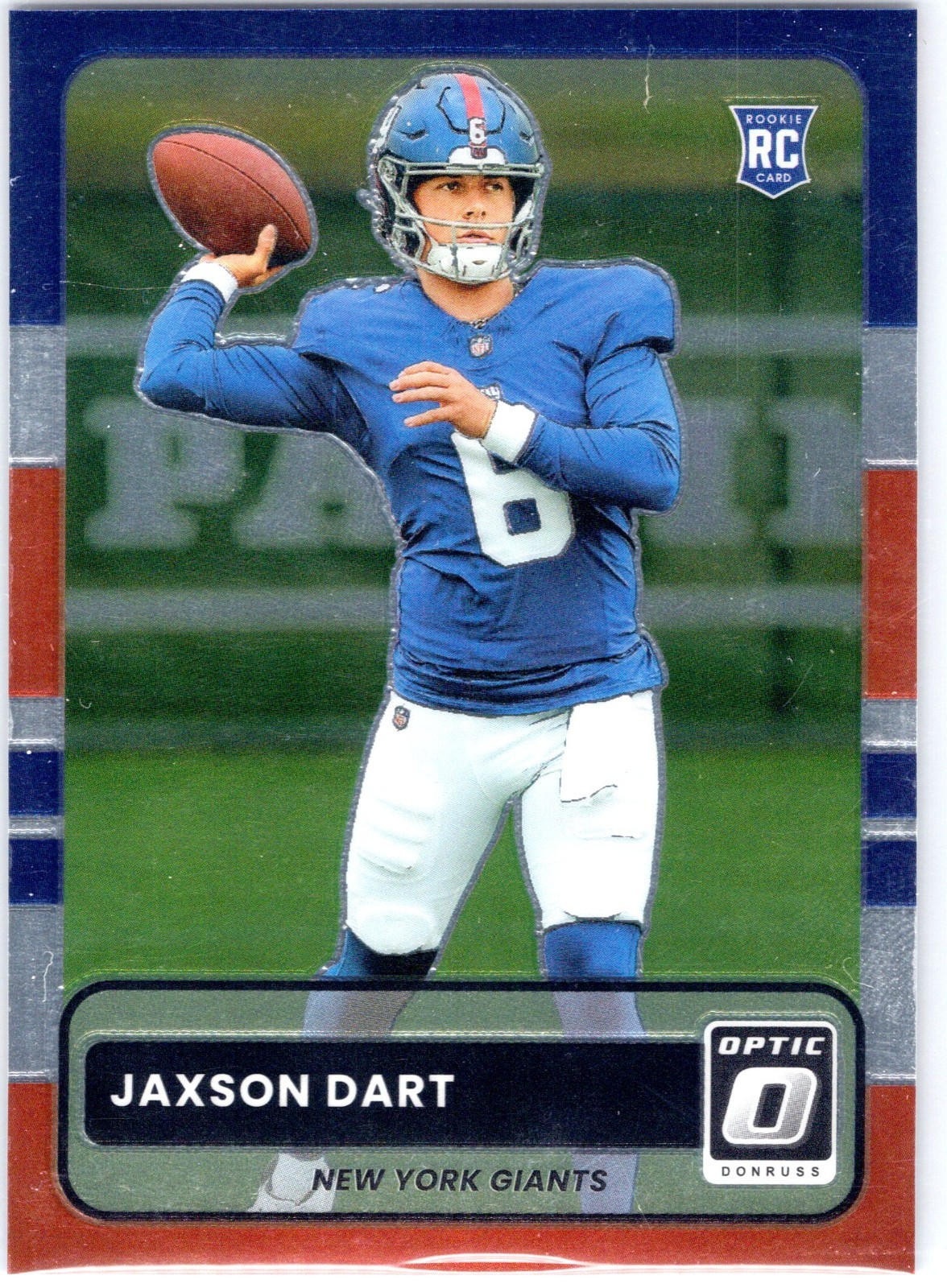 2025 Panini Optic - Jaxson Dart #2 - 2015 Retro - NY Giants - RC