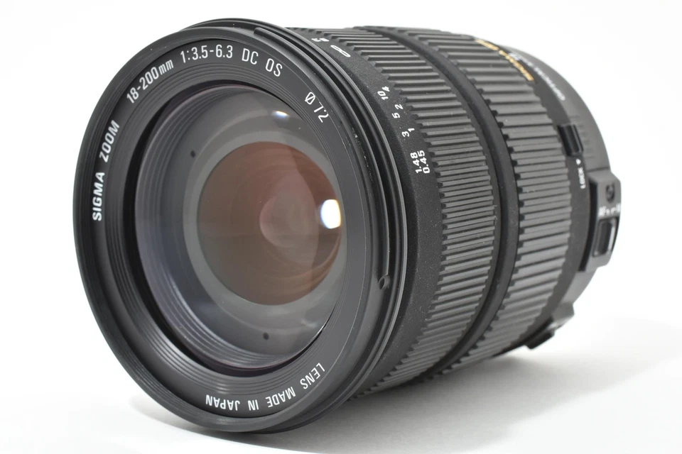 [Presque inutilisé dans la boîte] Objectif zoom Sigma 18-200 mm f/3,5-6,3... - Photo 2/4