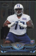 2013 Topps Chrome #127 Chance Warmack RC Tennessee Titans