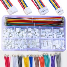 JST-HY 2.0mm Connector Kit 2-10 Pin Female Housing with 22AWG Pre-Crimped Wire