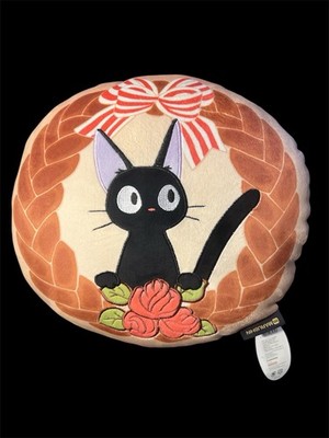 Kiki's Delivery Service Round Soft Bread & Jiji  Studio Ghibli