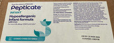 3-Pack Pepticate Hypoallergenic Infant Formula Powder 13.2 oz Can EXP 06/2026