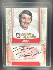 2010-11 In The Game Canada vs. World Brad Park Auto