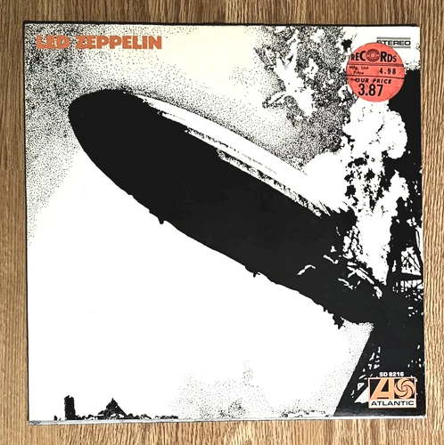 LED ZEPPELIN Debut Album 1969 FACTORY SEALED FIRST PRESSING SD 8216