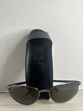 Vintage Killer Loop Bausch & Lomb Sunglasses Black Metal  Made in Italy(R-7)