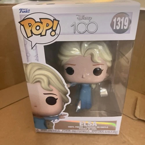 Funko Pop! Figure Doll Toy Disney 100 Elsa #1319 Magic &Transformation Frozen