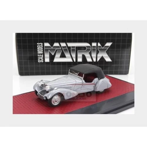 1:43 MATRIX Bugatti T57Sc Roadster Vanden Plas Closed 1938 MX40205-104 Model - Image 2 of 2