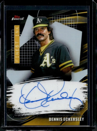 2026 Topps Finest Dennis Eckersley Base (RAW)