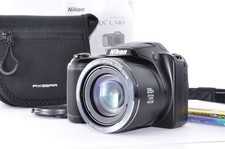 Nikon COOLPIX L340 Digital Camera Black Compact Tested Excellent Condition