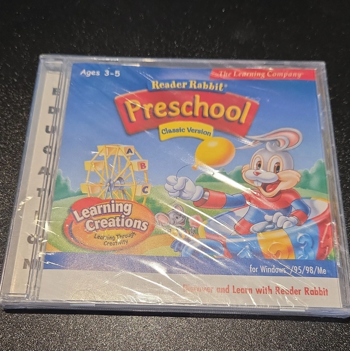 Microsoft Windows 98 CD Early Learning Software for Children for