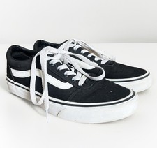 Vans Old Skool Black White Low Top Sneakers Women s Size 7 Classic Skate Shoes
