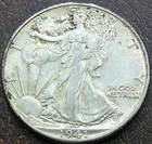 US 1941-S Walking Liberty Half  **