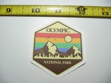 OLYMPIC NATIONAL PARK WASHINGTON #3 SMALL STICKER DECAL HIKING CAMPING NATURE