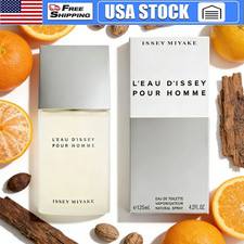 L'EAU D'ISSEY Issey Miyake Pour Homme 4.2 oz / 125 ml EDT for Men NEW IN BOX