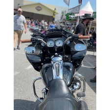 KST Kustoms Brushed Stainless 1 in. Kommander Handlebars - KOM22-RW