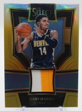 2018 Panini Select Basketball Gary Harris SS-GHS 10/10 Patch