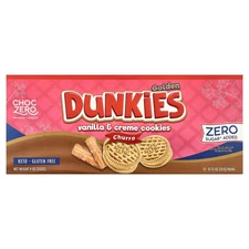 Premium Cookies, Golden Dunkies, Vanilla & Creme Cookies, Churro, 12 Packs, 0.75