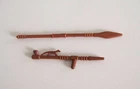 PLAYMOBIL (E319) INDIANS - Vintage Warrior Spear & Cap 3328