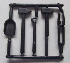 24104, 1x Schmiede- Werkzeug, komplett, schwarz (aus 3442)