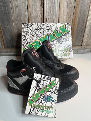 Vintage NOS NIB Airwalk Prototype 500 F Thermo Sneakers Skate BMX
