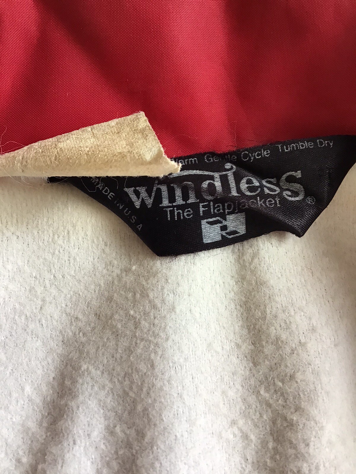 Windless Flapjacket Windbreaker Baseball Jacket #… - image 10