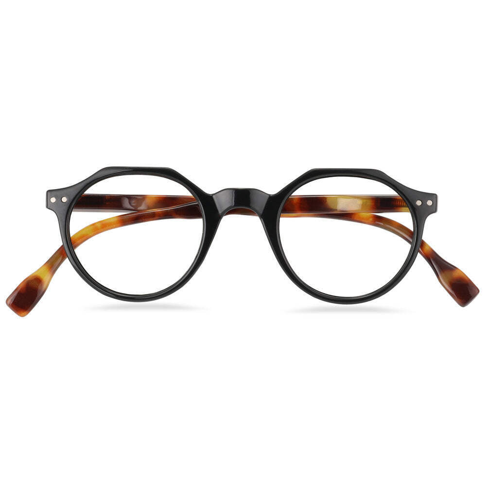 Color Changing Reading Glasses with Slingshot Legs, Full Frame Style for Men