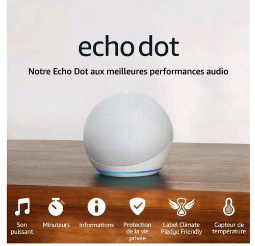 Echo Dot 4ème génération Support mural demitasse Gris [104
