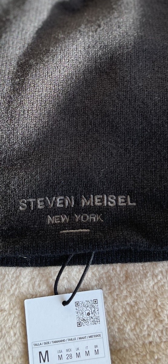 新品 ZARA STEVEN MEISEL M カシミヤ 100% ニット ◇ ZARA STEVEN MEISEL カシミヤ ニット セーター(L) 黒 - メルカリ