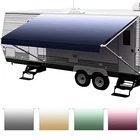 4-Ply Heavy Duty RV Awning Fabric Replacement for RV Camper Trailer 12ft-21ft