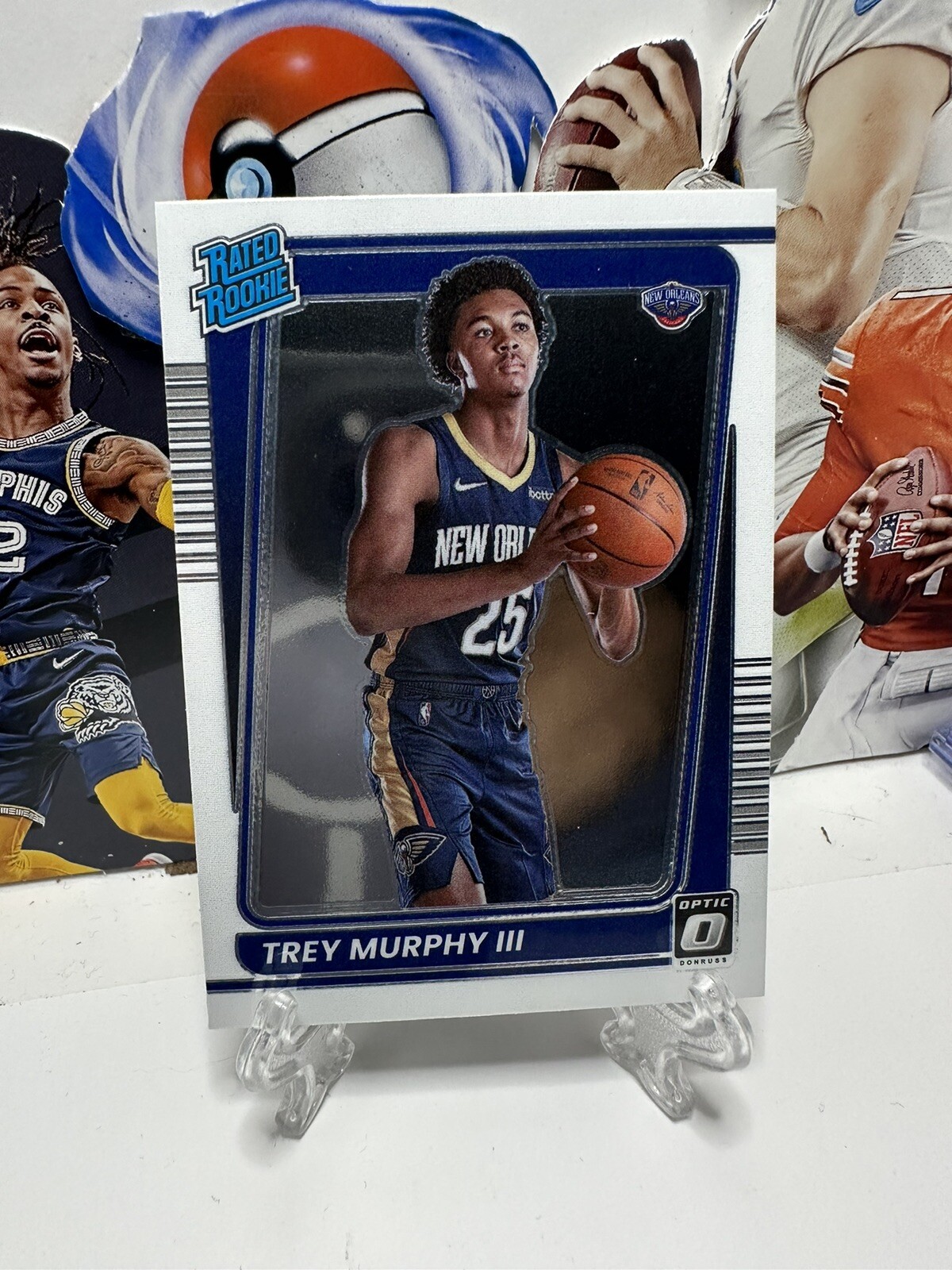 Trey Murphy III 2021 2022 Panini Donruss Optic Rated Rookie RC 178 Pelicans Base