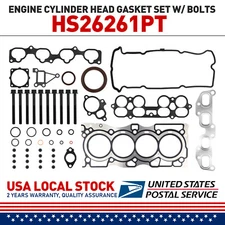 MGT Head Gasket Set bolts 02-06 For Nissan Altima Sentra 2.5L l4 GAS DOHC QR25DE