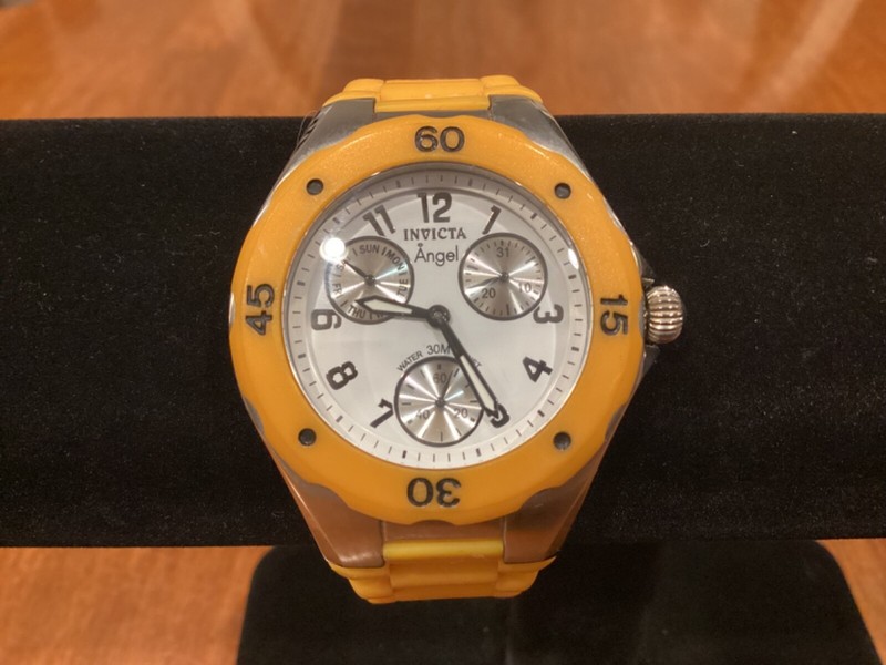 UNISEX INVICTA ANGEL WATCH MODEL 0696 W/NEW BATTERY VERY GOOD CONDITION