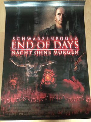 End of Days Kinoplakat Poster A1, Arnold Schwarzenegger, Gabriel Byrne