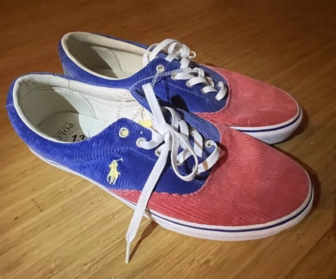 New Ralph Lauren Polo Corduroy Color Block Men display picture 1